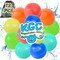 12 PCS Reusable Water Balloons (6 Color) 2.7 x 2.7 x 2.7 inches